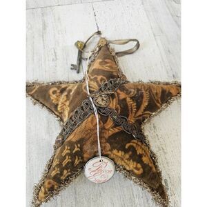 Simply posh Star vintage-like German decor key